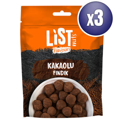 List Flavours Kakaolu Fındık 3 x 90 g 