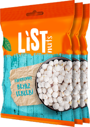 List Nuts Beyaz Leblebi 3 x 90 g - Thumbnail