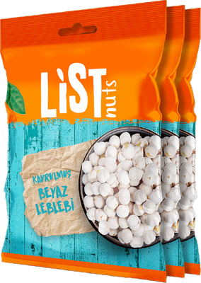 List Nuts Beyaz Leblebi 3 x 90 g