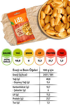 List Nuts Kızarmış Yer Fıstığı 10 x 40 g