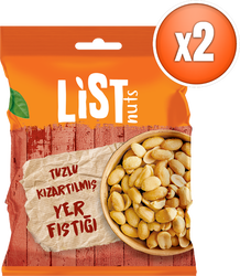 List Nuts Kızarmış Yer Fıstığı 2 x 150 g - Thumbnail