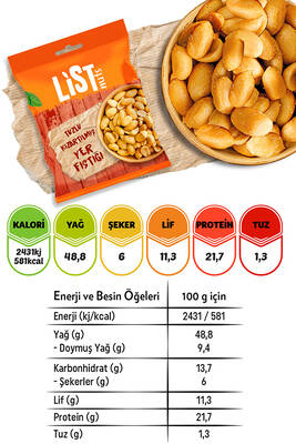 List Nuts Kızarmış Yer Fıstığı 2 x 150 g