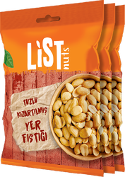 List Nuts Kızarmış Yer Fıstığı 3 x 150 g - Thumbnail