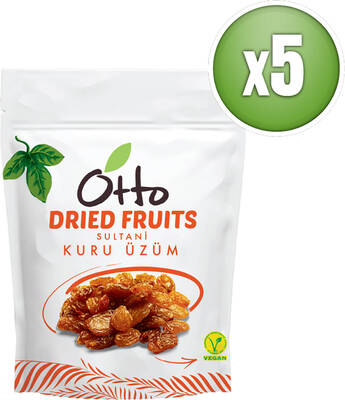 Vegan Sultani Kuru Üzüm 5 x 50 g